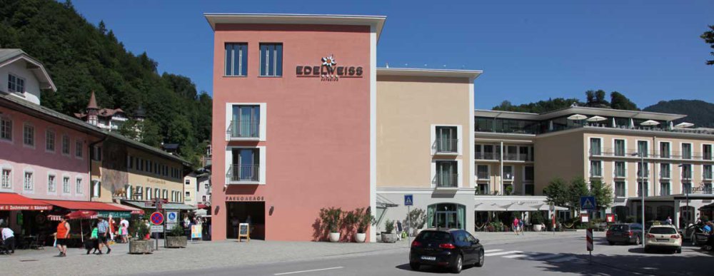 Hotel Edelweiss im Zentrum von Berchtesgaden