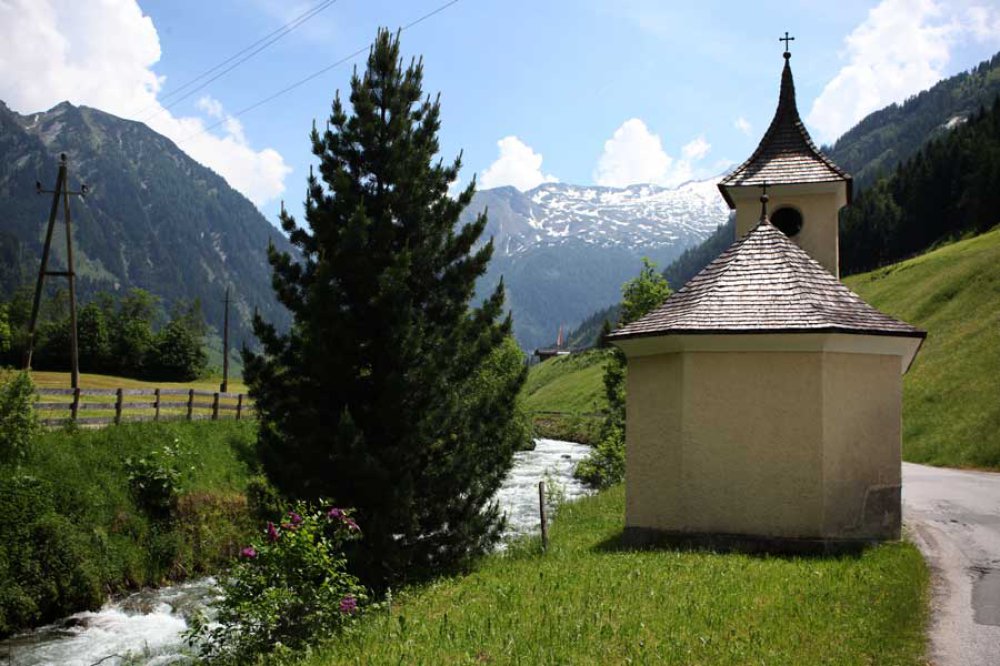 Die Maurachkapelle am Kapellen-Wanderweg zwischen Großarl und Hüttschlag