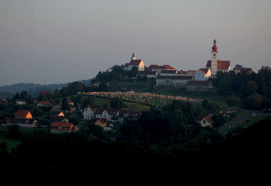 Der Himmelsberg im Abendlicht
