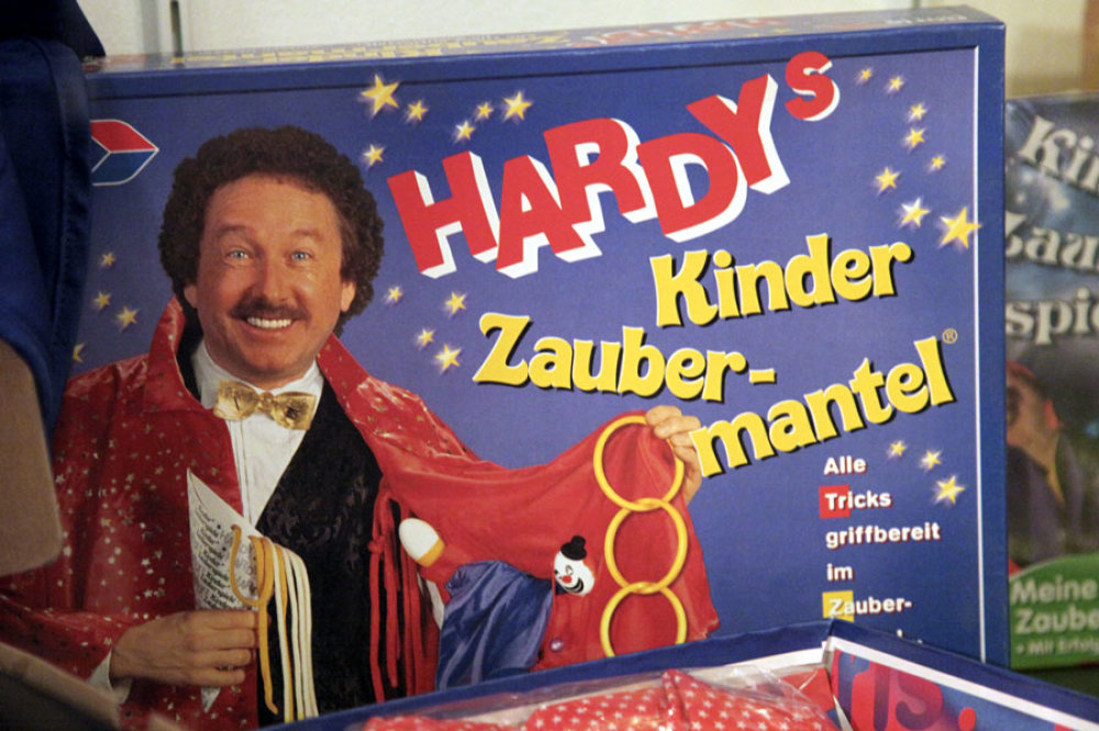 Einer der vielen Zauberkästen des Kindermagiers Hardy