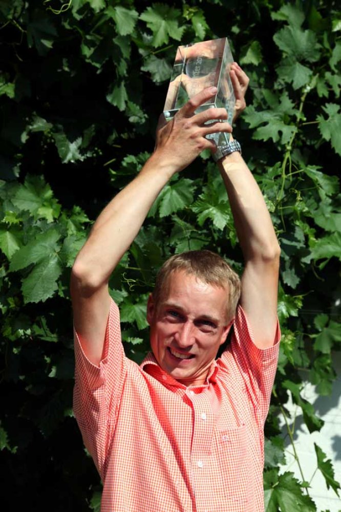 Christoph Berger, Gewinner der Schlossquadrat Trophy 2015