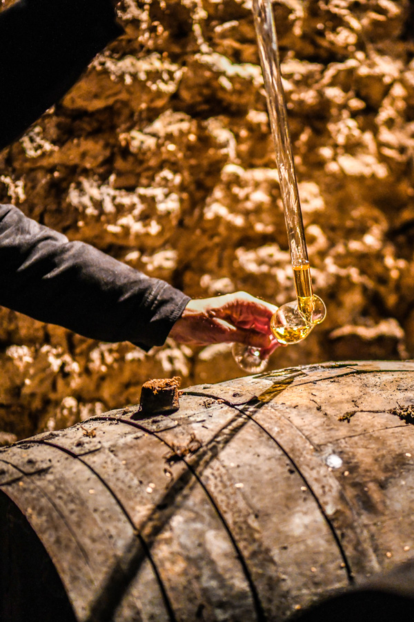 Verkostung im Cognacparadise-Cellar © Ferrand Deutschland GmbH.