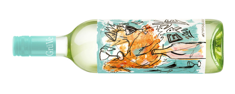 Weinflasche GrüVe 2020 © Weingut Jurtschitsch