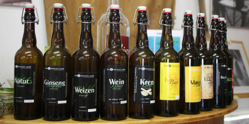 Eine vielfältige Auswahl an Spezialbieren Eine vielfältige Auswahl an Spezialbieren