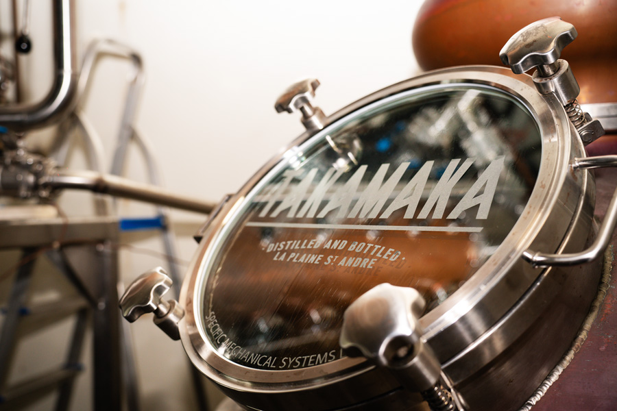 Moderne Brennblase für den Rum © Takamaka Rum Moderne Brennblase für den Rum © Takamaka Rum