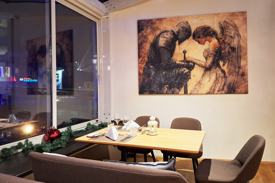 ... als auch im elegant zeitgenössichen Ambiente ... als auch im elegant zeitgenössichen Ambiente