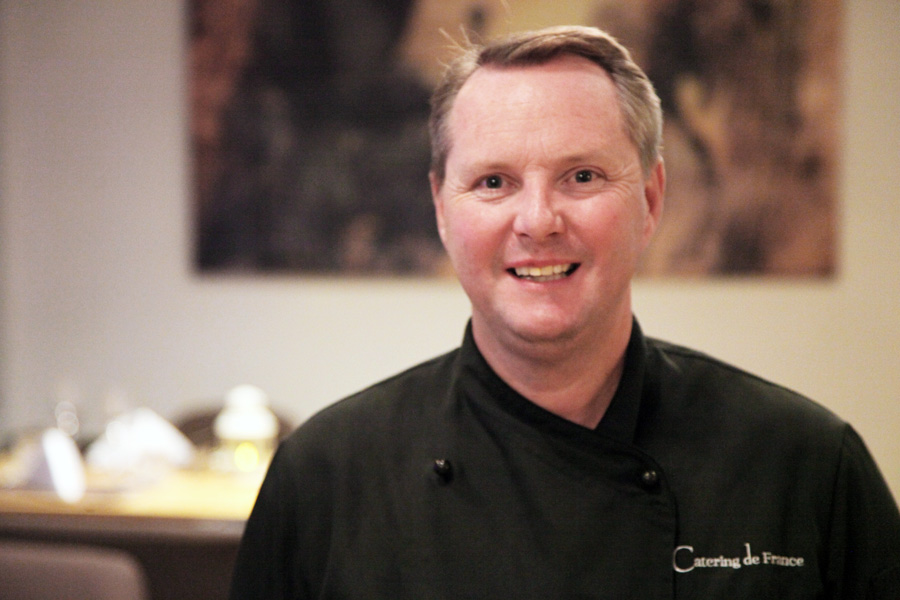 Koch und Catering-Betreiber: Sébastien Levier Koch und Catering-Betreiber: Sébastien Levier